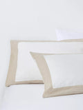 John Lewis Ainsdale duvet cover set double white, UK version