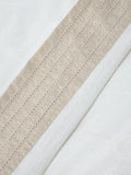 John Lewis Ainsdale duvet cover set double white, UK version