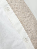 John Lewis Ainsdale duvet cover set double white, UK version