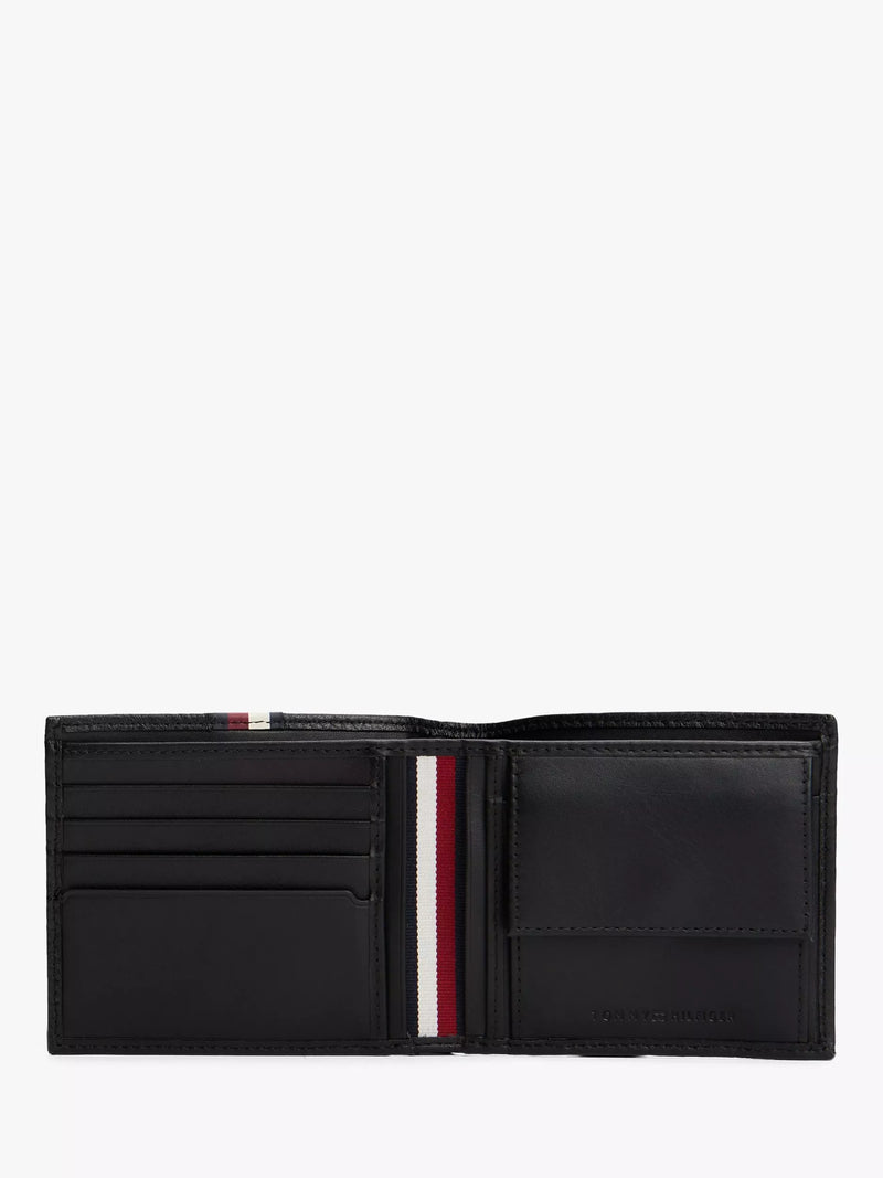 Tommy Hilfiger leather flap over wallet (British brand)