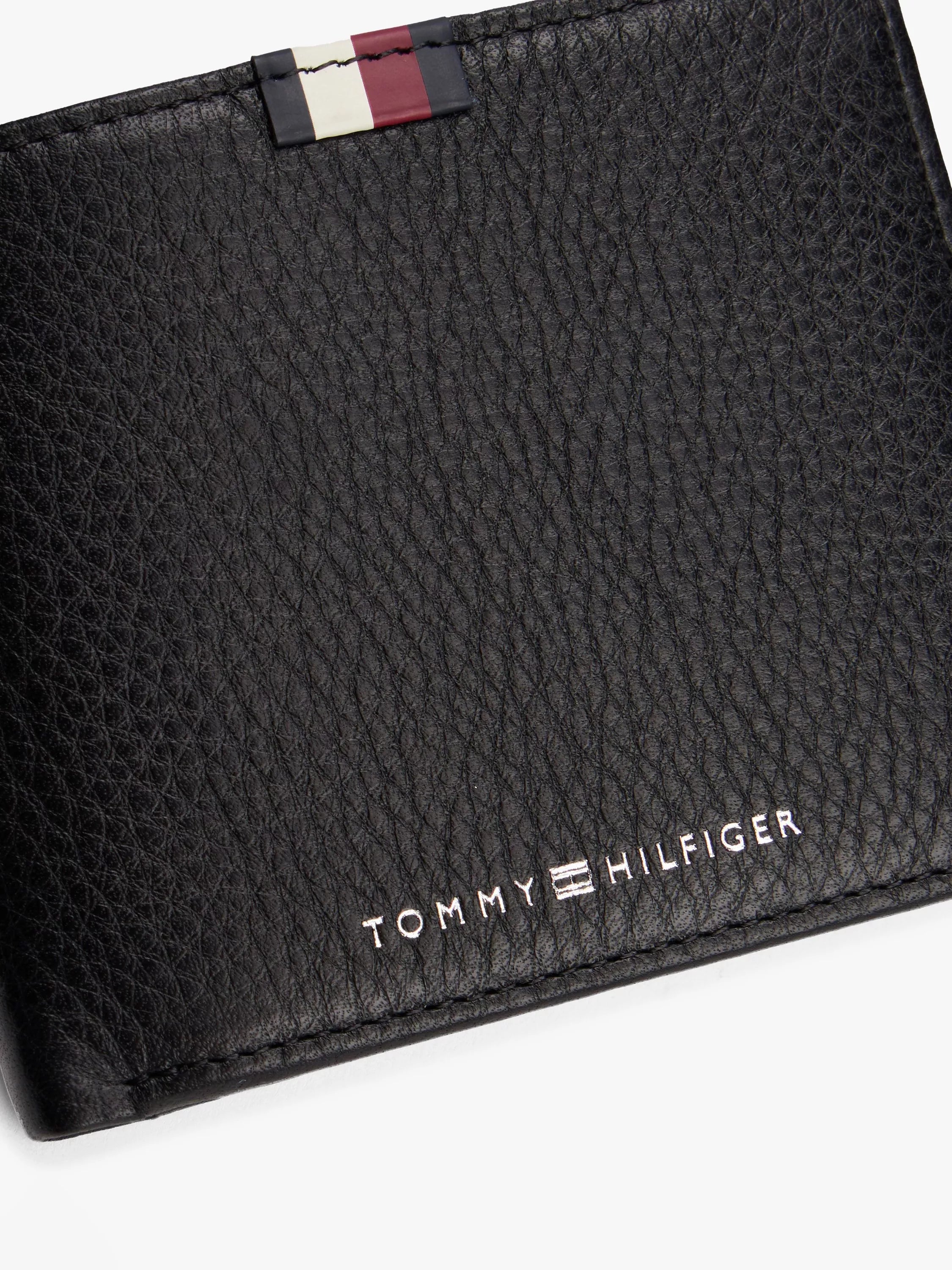 Tommy Hilfiger leather flap over wallet (British brand)