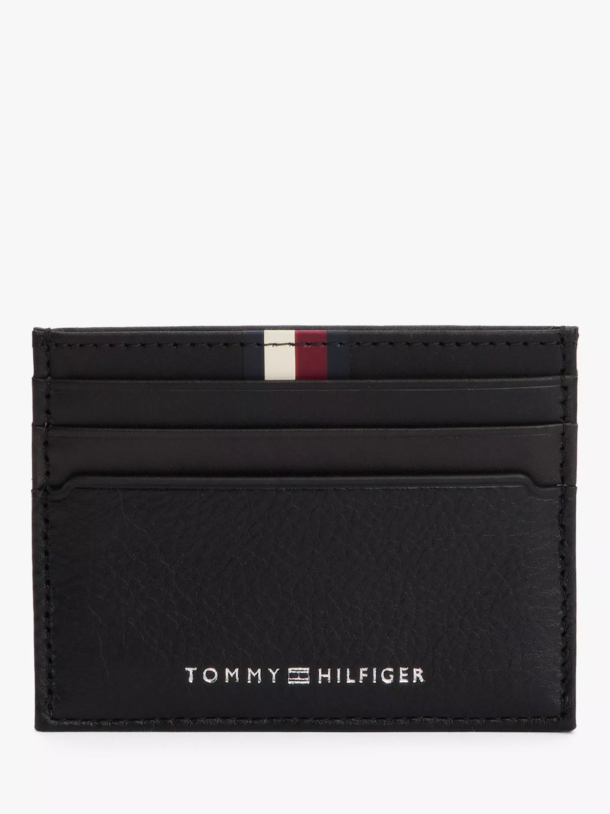 Tommy Hilfiger leather credit card holder black (British brand)