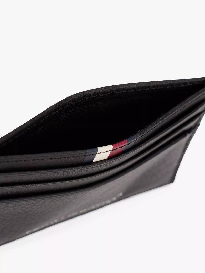 Tommy Hilfiger leather credit card holder black (British brand)