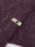 Sweaty Betty wool blend tassel scarf Neptune Purple - British product