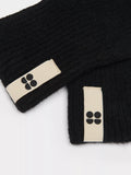 Sweaty Betty Soft Cloud knitted gloves black - British product