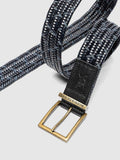 Rodd & Gunn Stratford Woven Belt leather and fabric, UK version