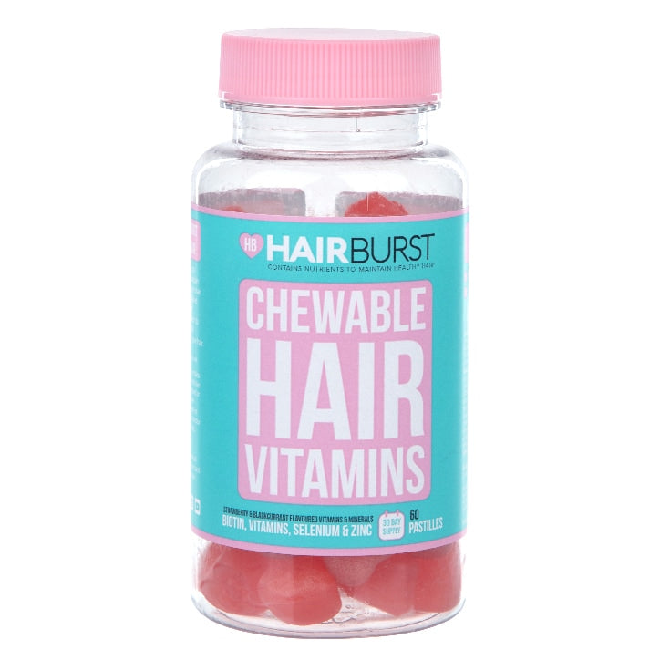 Hairburst Chewable Hair Vitamins 30 Day Supply 60 Pastilles GOODS Holland&Barrett