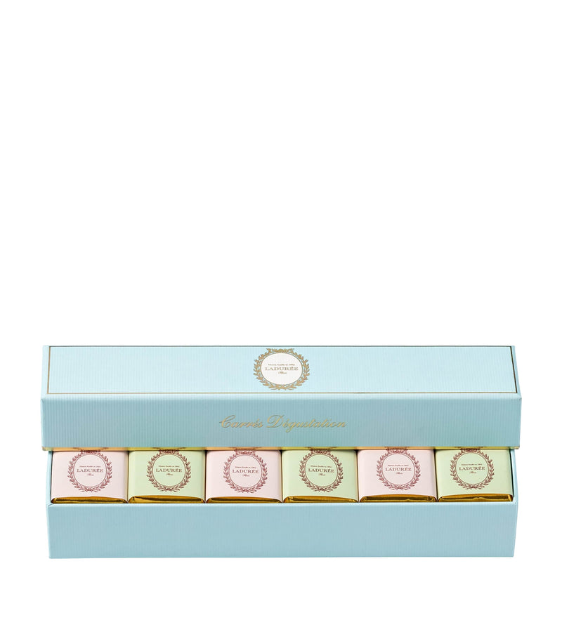 Ladurée dark and milk chocolate squares 42 pieces 230g, UK version
