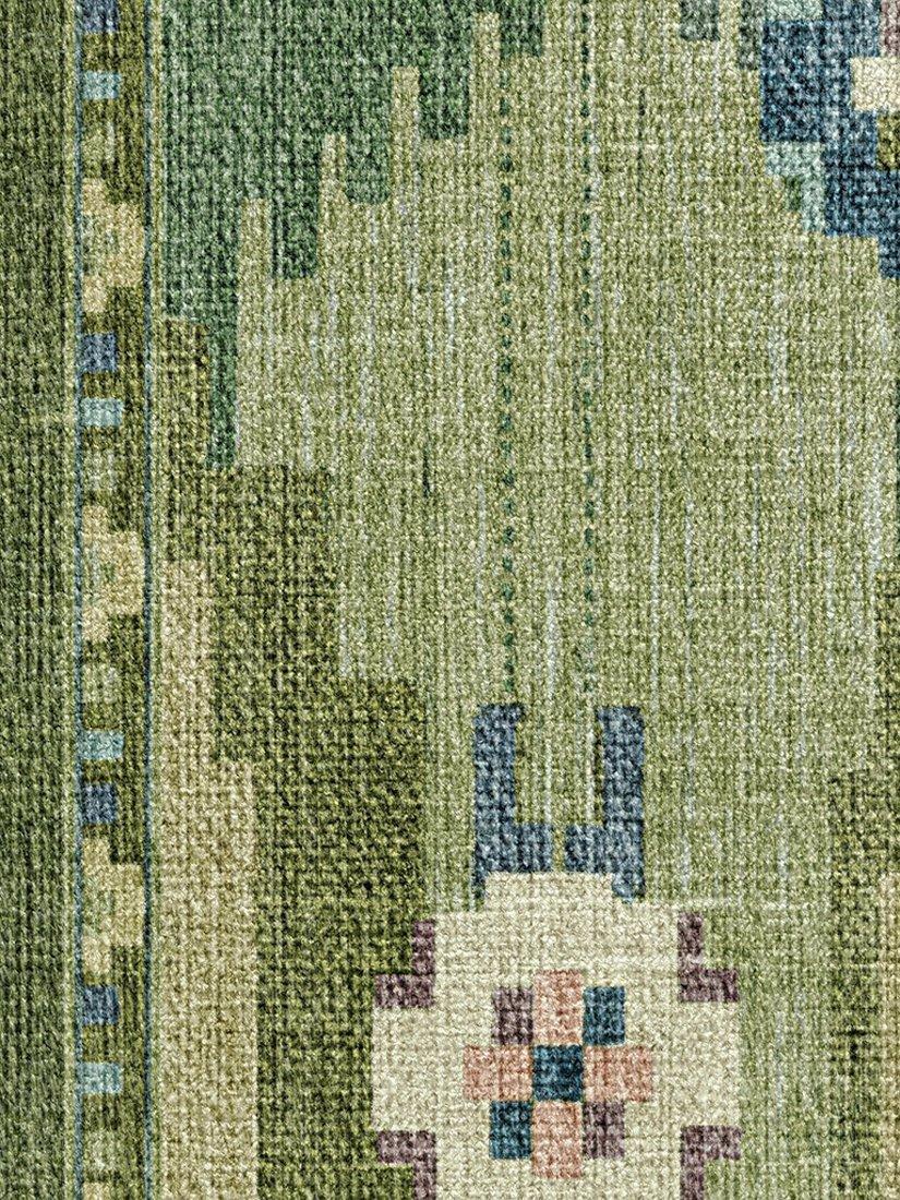 Ruggable Annika rug green 90x60cm, UK version