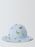 John Lewis baby fruit reversible hat white multi (British brand)