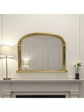 Yearn Refined Arched Overmantel Wall Mirror