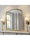 Yearn arched overmantel wall mirror 127x112cm (British brand)