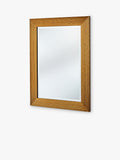 Yearn gold fluted rectangular wall mirror, imported from the UK