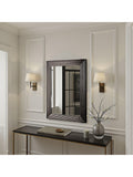 Yearn fluted bronze wall mirror - British product