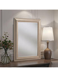 Yearn champagne textured wall mirror 102x74.5cm, imported from the UK