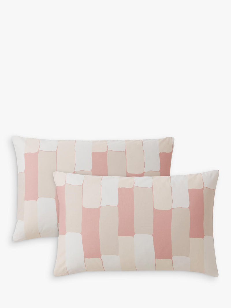 Jasper Conran London brick check duvet cover set single (British brand)