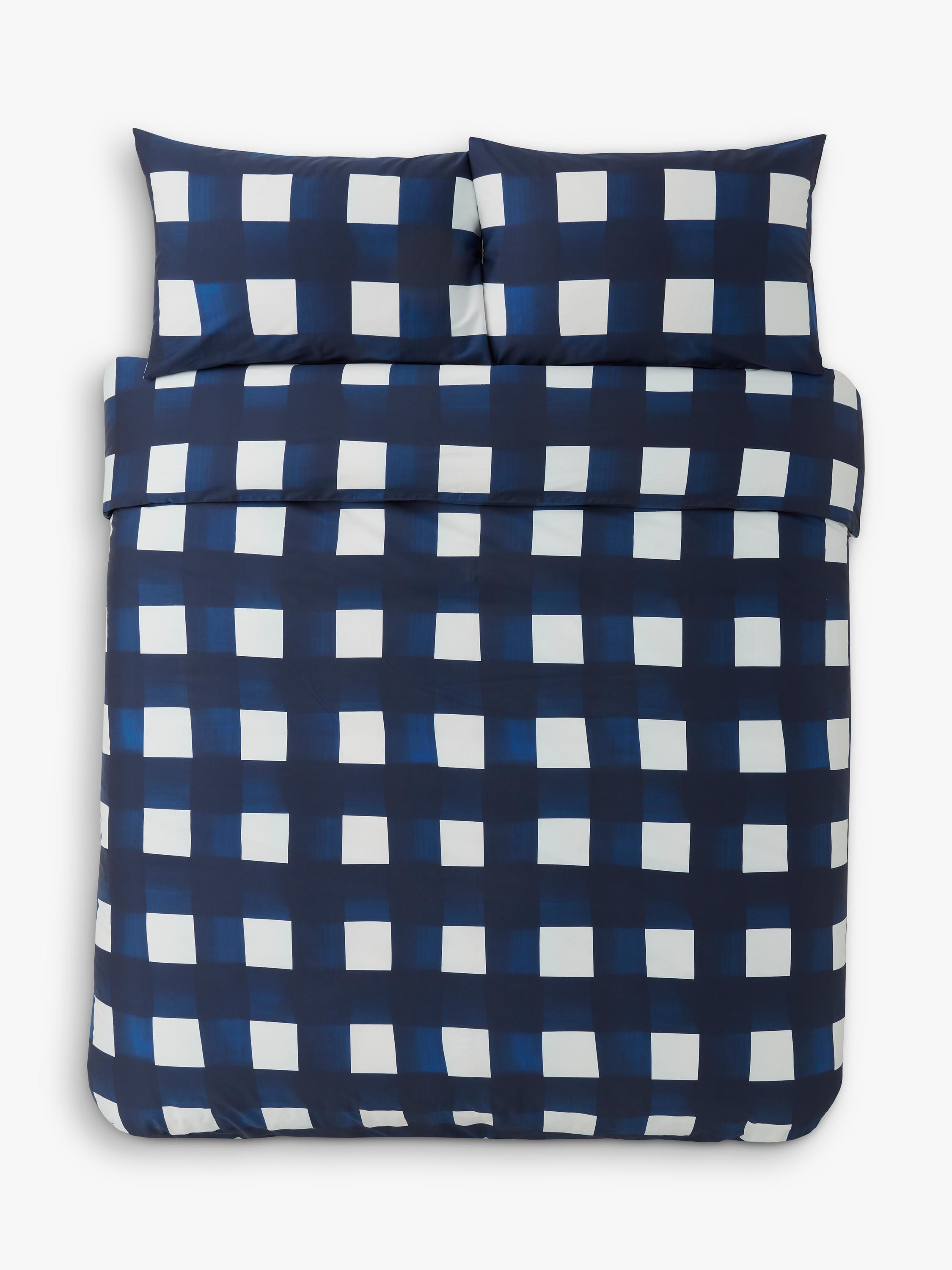 Jasper Conran London Brushed Check duvet cover set single, UK version