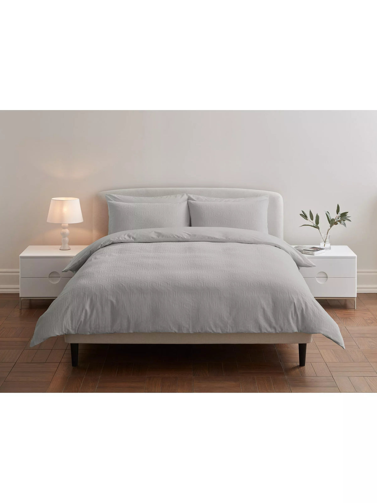 Jasper Conran London Hexagon Weave single duvet cover set, UK version