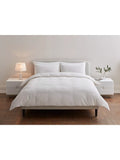 Jasper Conran London Hexagon Weave 300 Thread Count Combed Cotton Duvet Cover Set Single