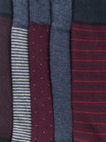 John Lewis cotton rich assorted pattern socks pack of 5, UK version