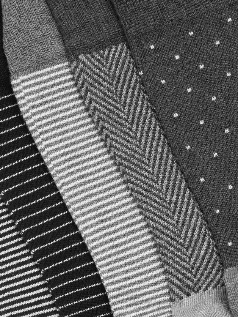 John Lewis cotton rich assorted pattern socks pack of 5, imported from the UK