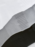 John Lewis trainer socks pack of 3 black white grey (British brand)