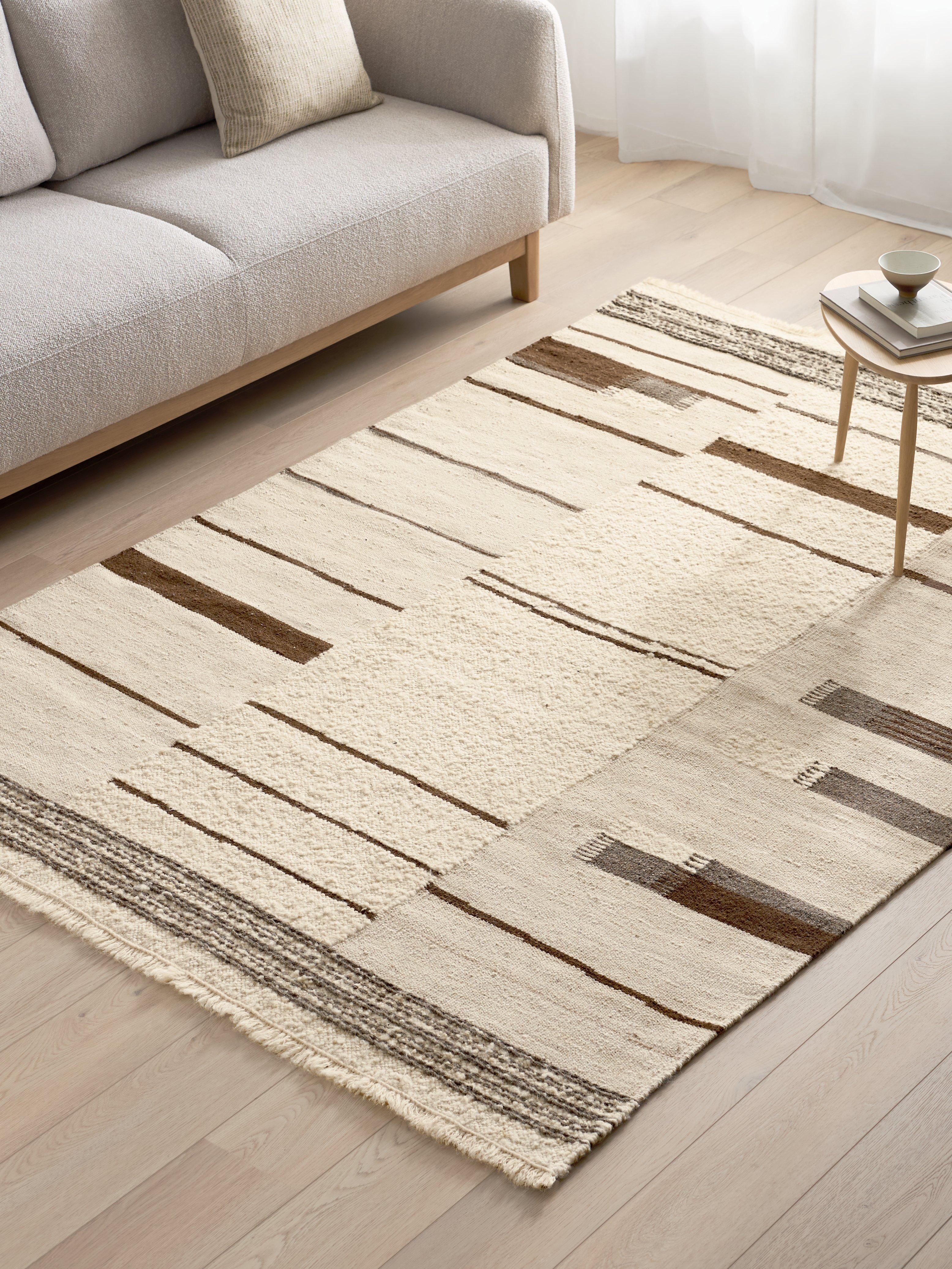 John Lewis Zhala Kelim wool rug 180x120cm (British brand)