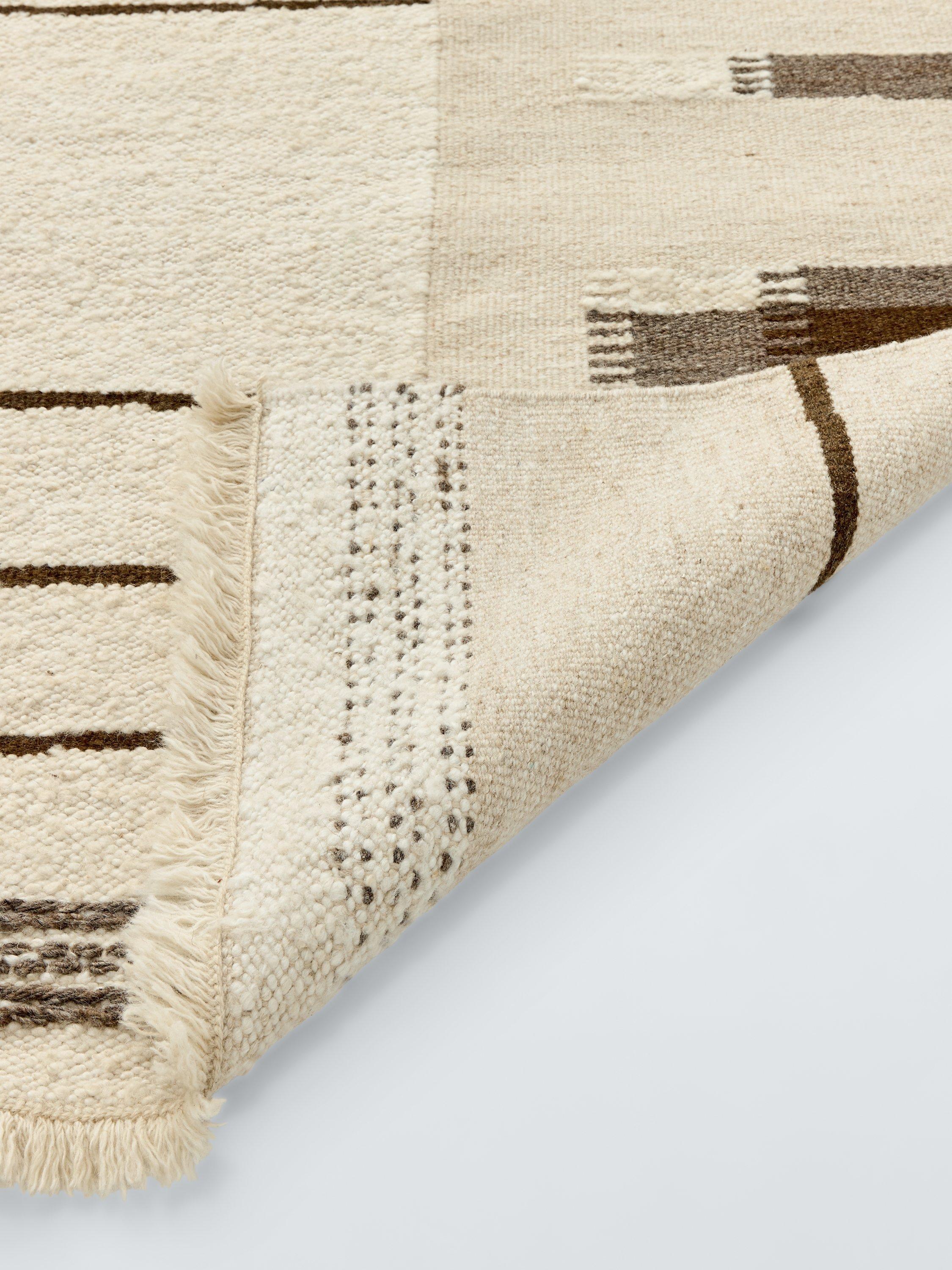 John Lewis Zhala Kelim wool rug 180x120cm (British brand)