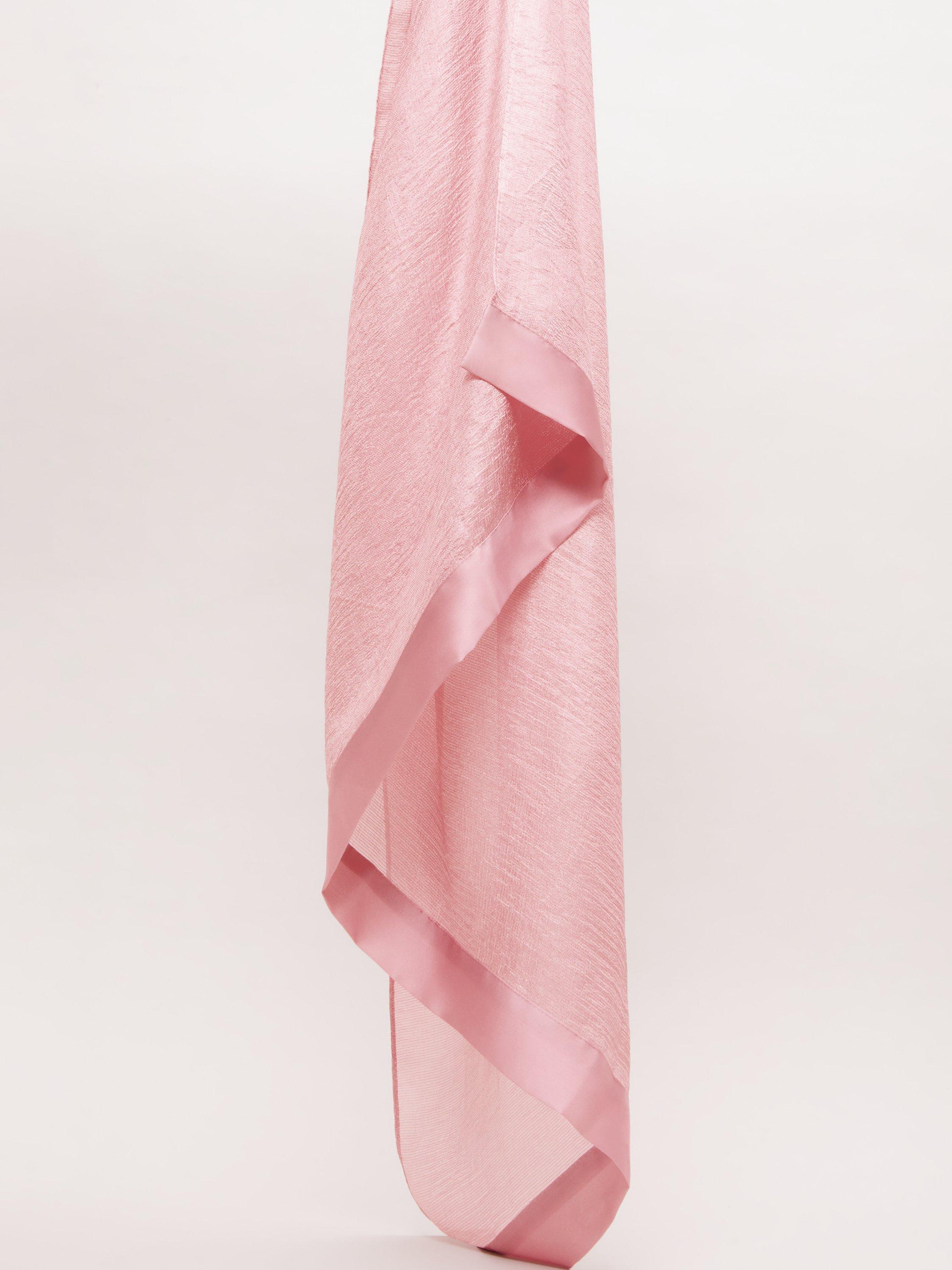 Phase Eight satin trim scarf 200x95cm, imported from the UK
