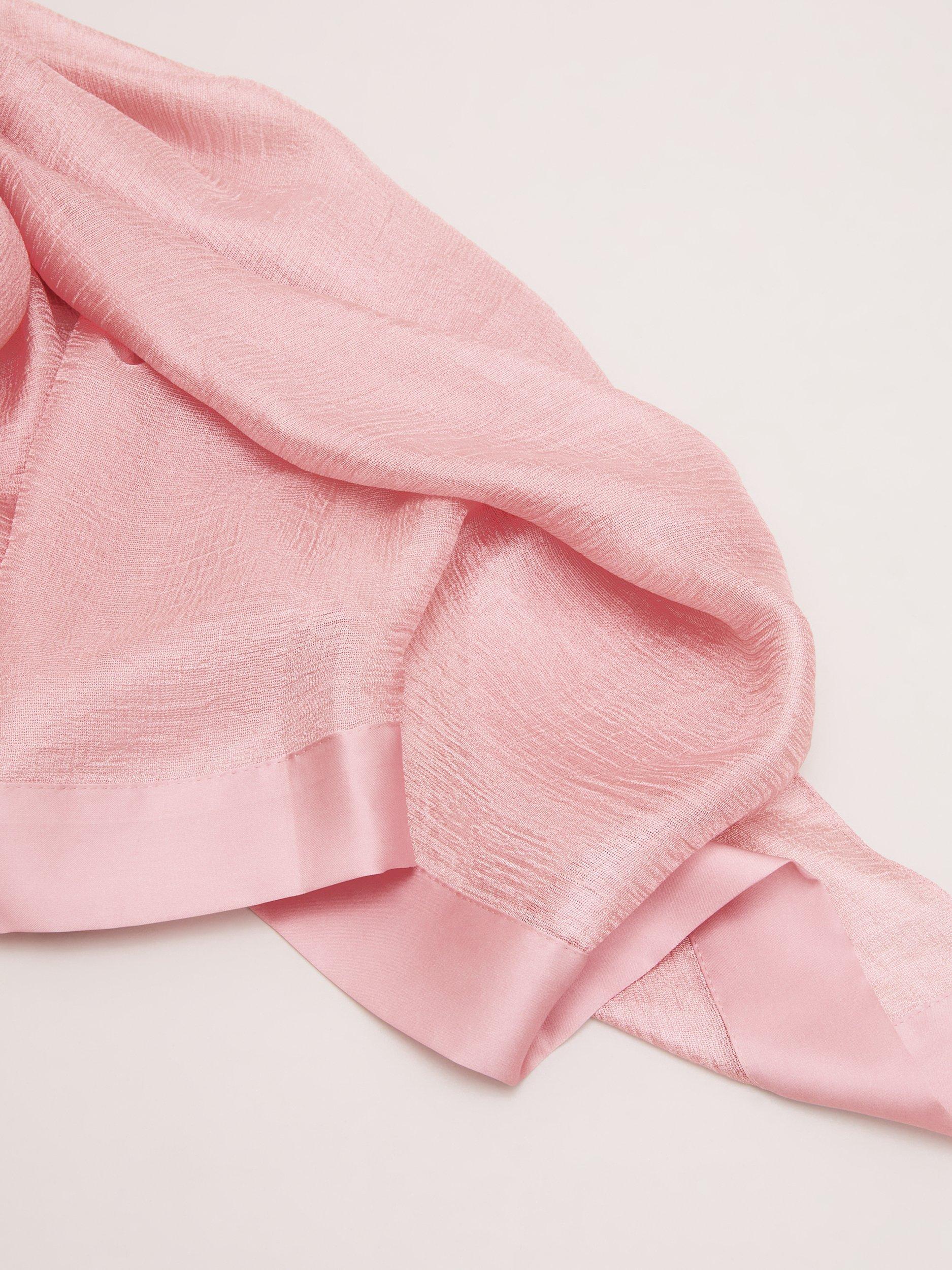 Phase Eight satin trim scarf 200x95cm, imported from the UK