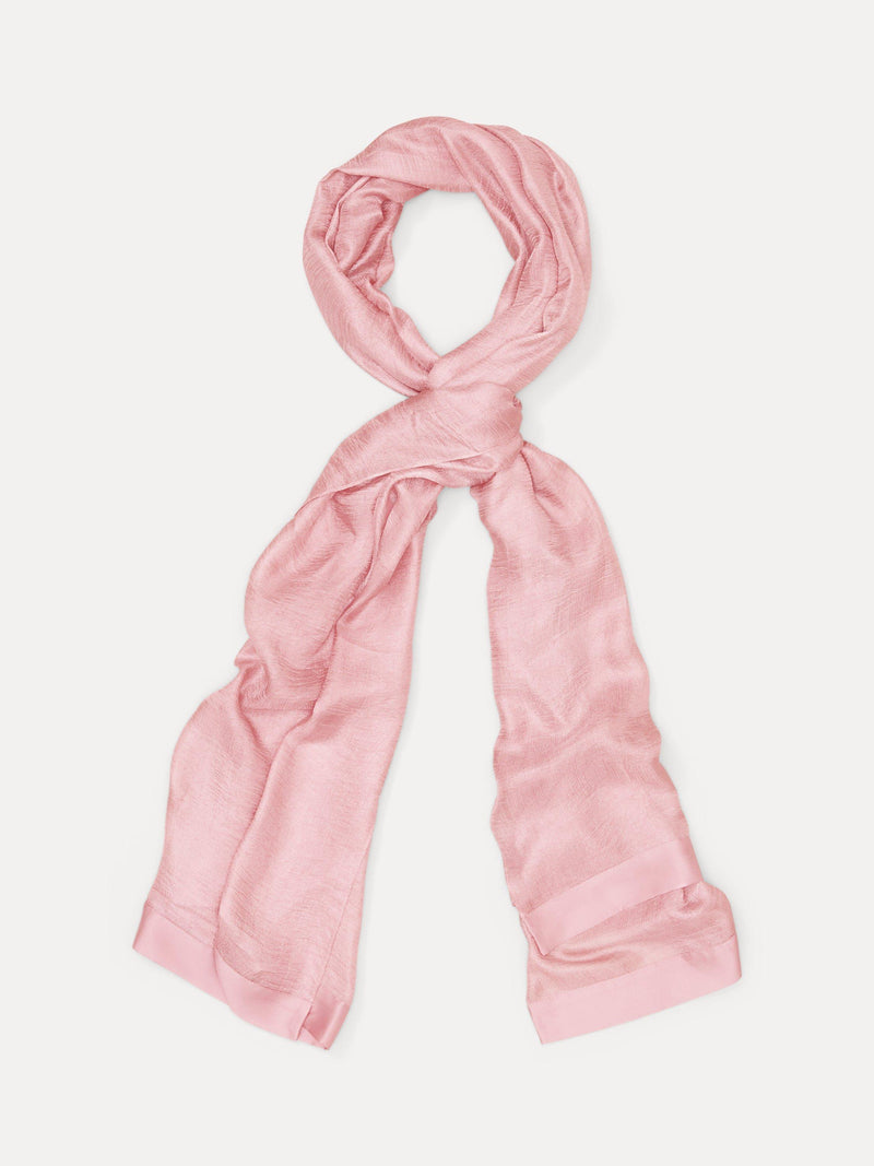 Phase Eight satin trim scarf 200x95cm, imported from the UK