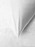 John Lewis embroidered percale duvet cover set 300 thread count (British brand)