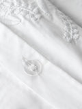 John Lewis embroidered percale duvet cover set 300 thread count (British brand)