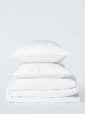 John Lewis embroidered percale duvet cover set 300 thread count (British brand)