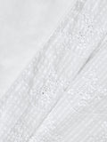 John Lewis Hemsby embroidered white duvet cover set double - British product
