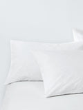 John Lewis Hemsby embroidered white duvet cover set double - British product