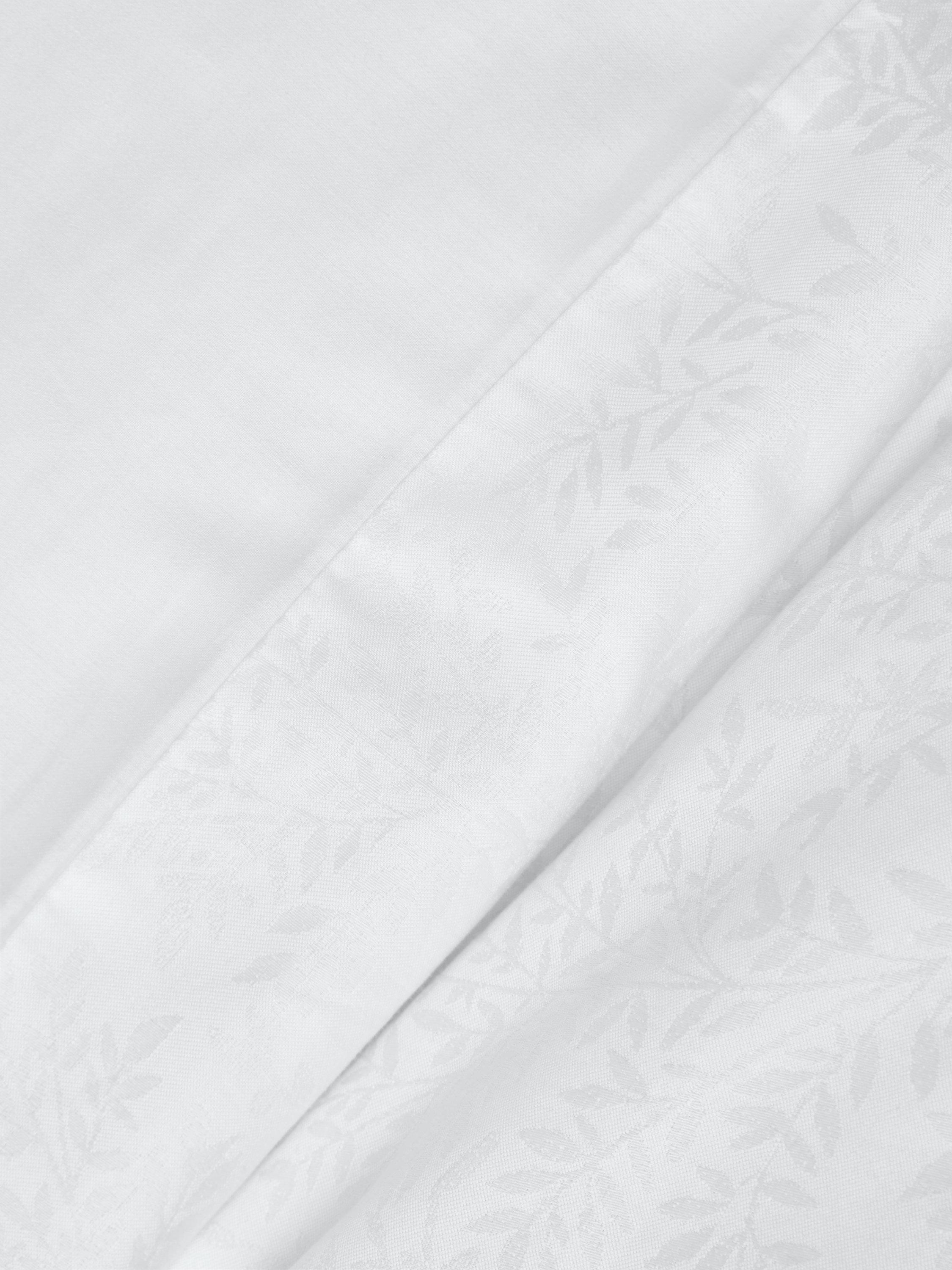 John Lewis Kaia white floral duvet set double, UK version