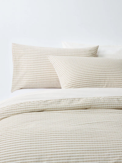 John Lewis John Lewis Lowestoft Double Duvet Cover Set- Buy online at McGrocer
