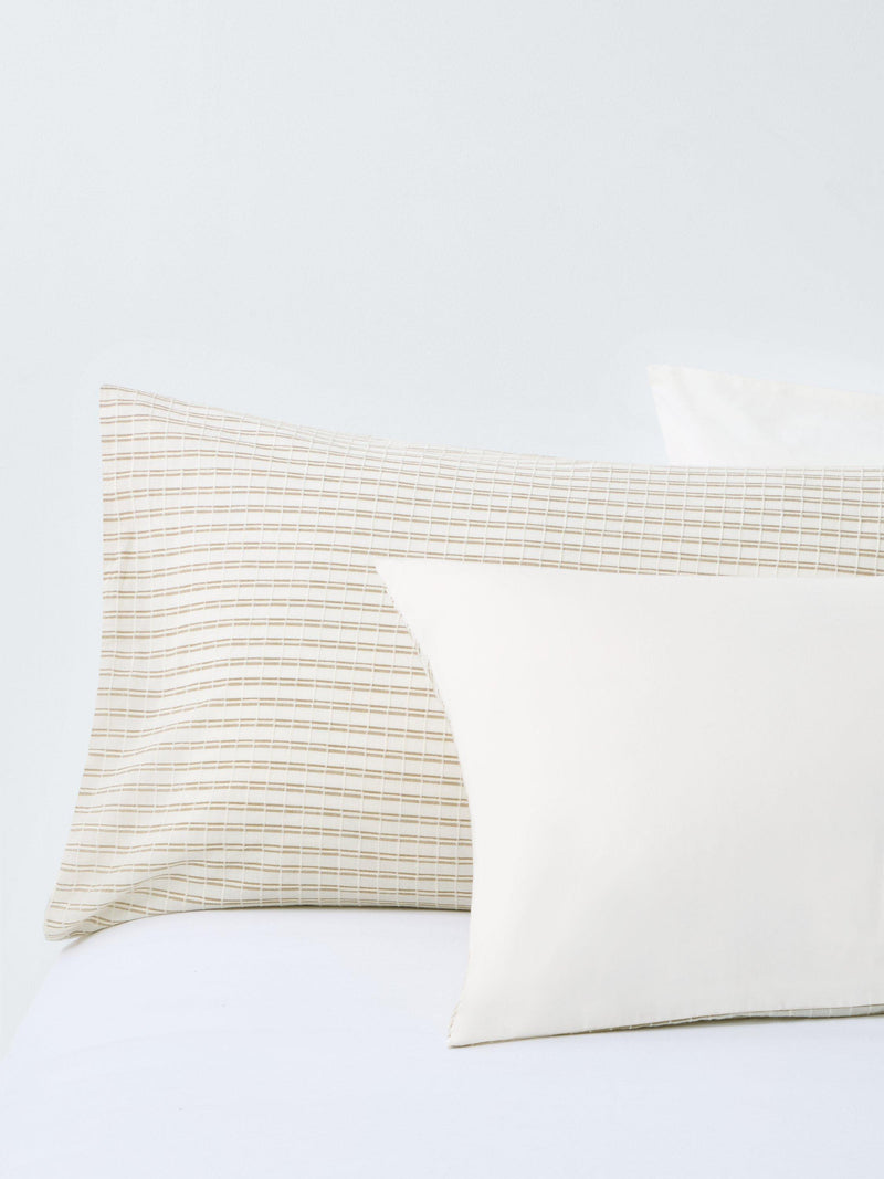 John Lewis double duvet cover set in cotton, imported from the UK