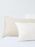 John Lewis double duvet cover set in cotton, imported from the UK