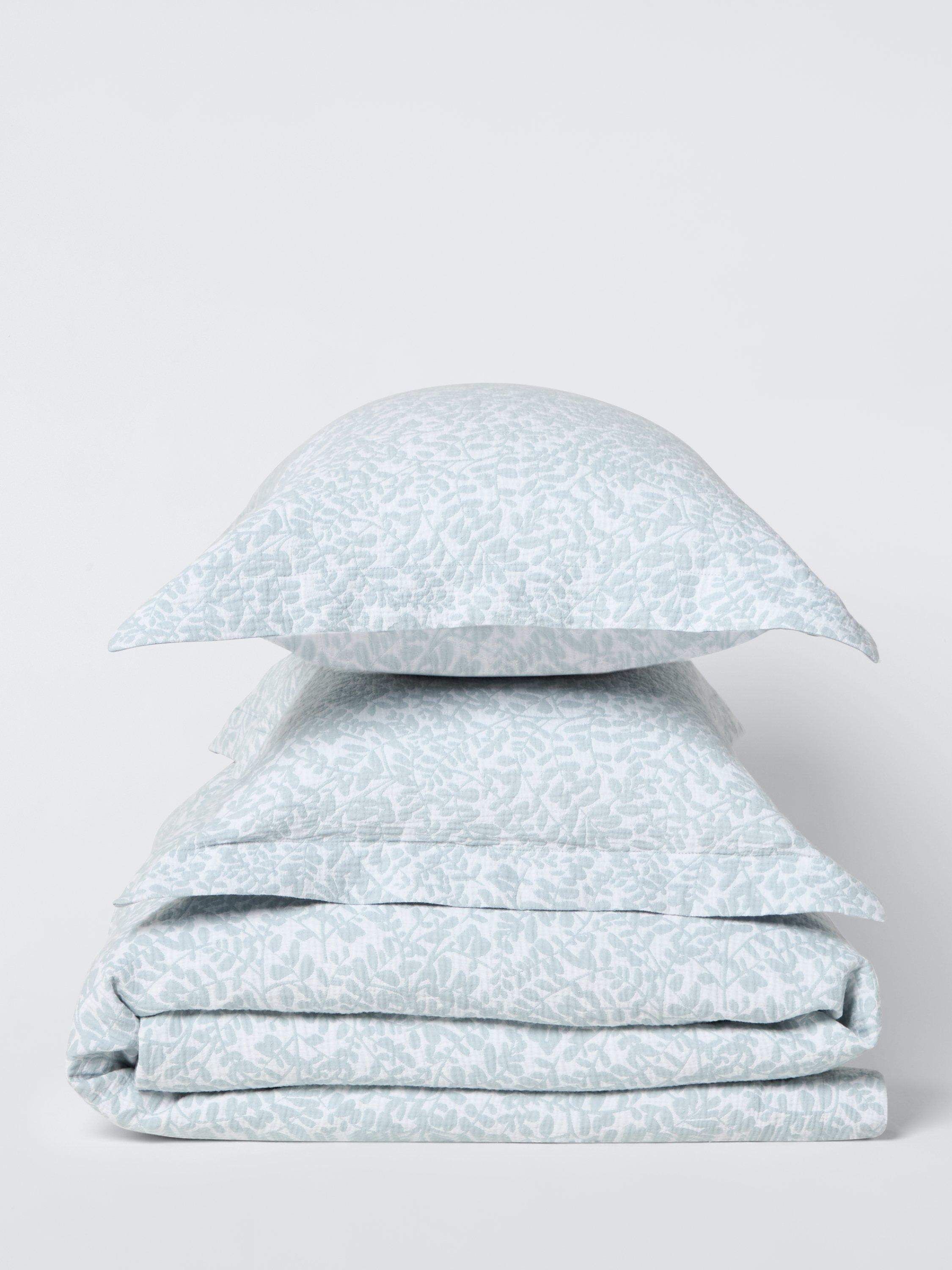 John Lewis Marlyn blue duvet cover set double (British brand)