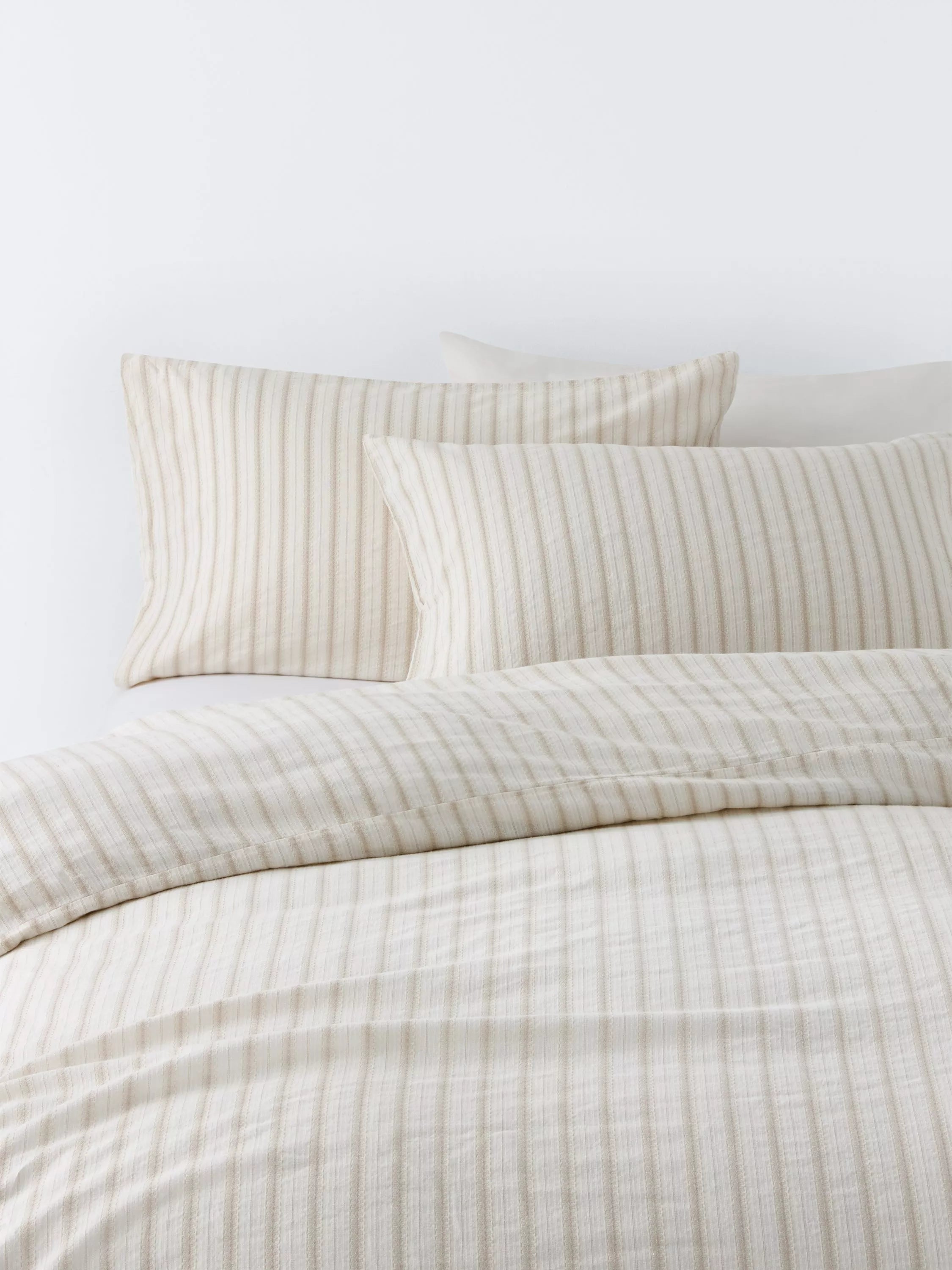 John Lewis Mia Stripe duvet cover double, UK version