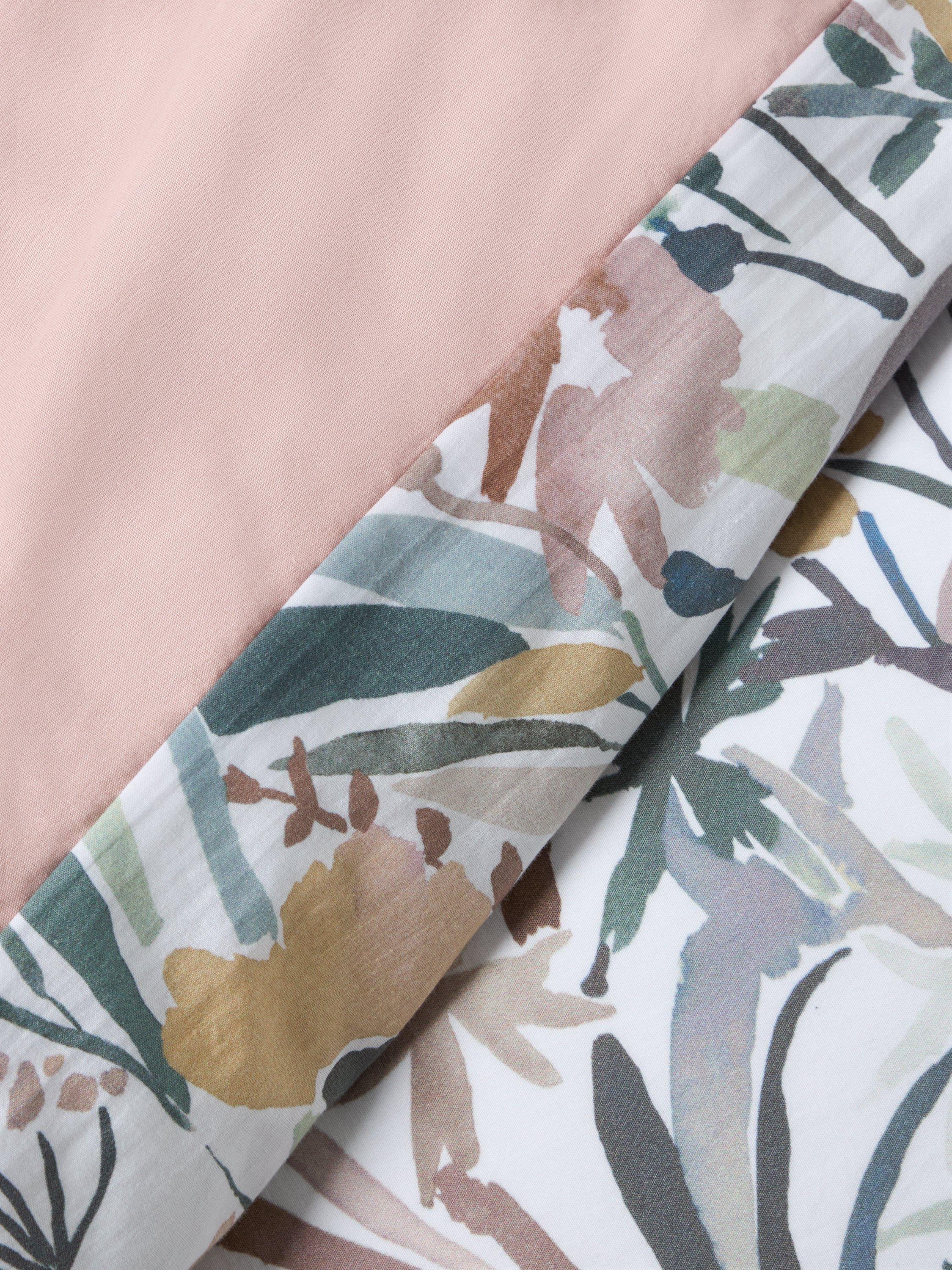 John Lewis Penelope floral duvet cover set double 200 thread count (British brand)
