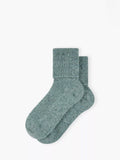 Brora cashmere ankle socks Mercury - British product