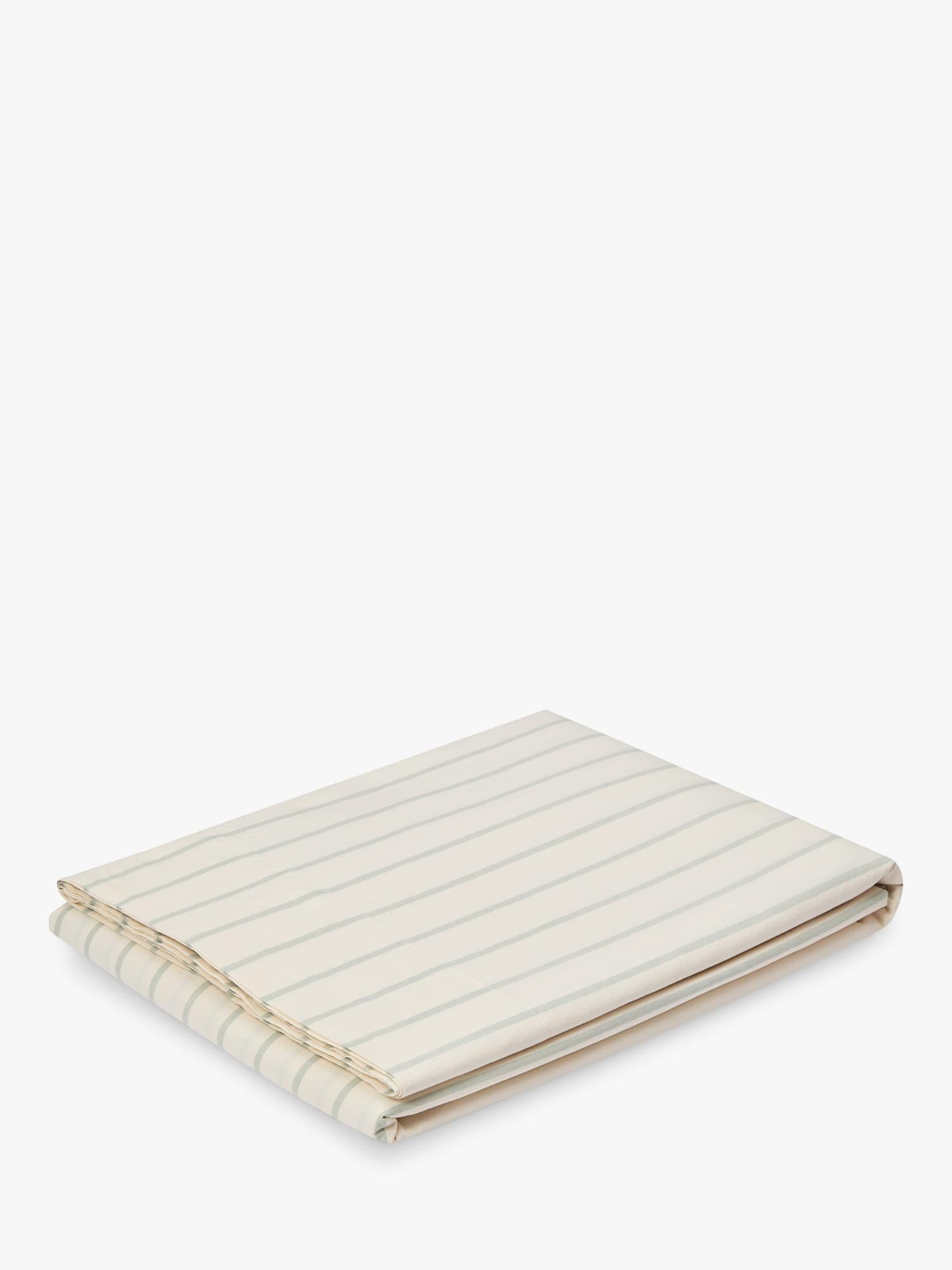 Piglet in Bed Slumber Stripe flat sheet, imported from the UK