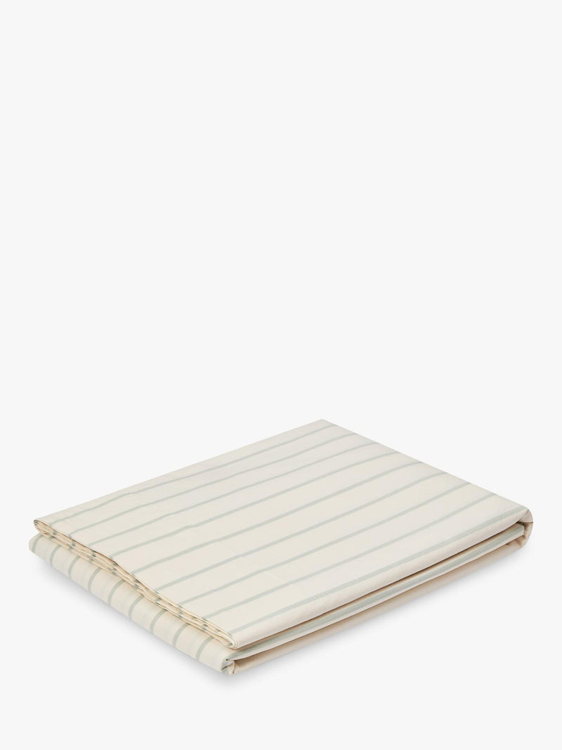 Piglet in Bed Slumber Stripe flat sheet, imported from the UK
