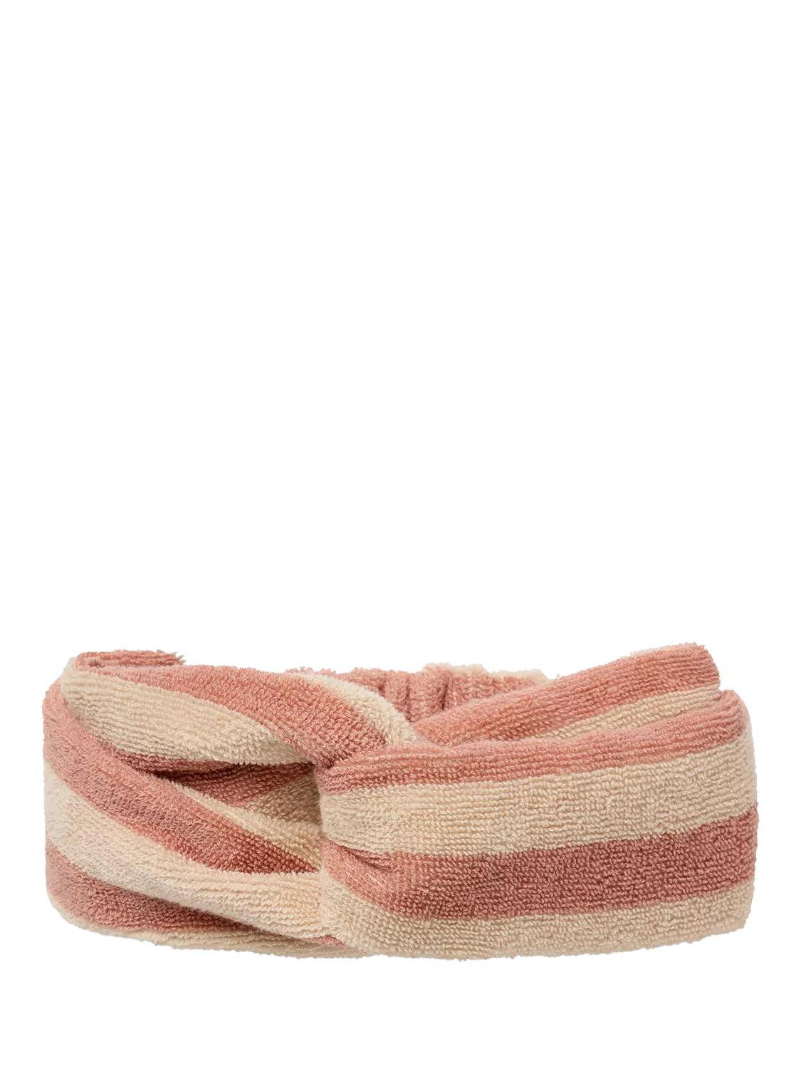 Piglet in Bed Pembroke Stripe Towelling Headband