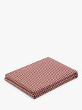Piglet in Bed washed cotton percale gingham flat sheet single, UK version