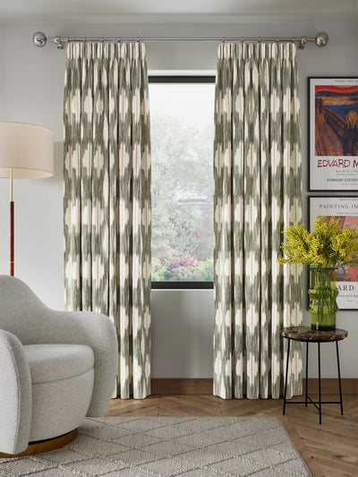 John Lewis John Lewis Alta Weave Pair Lined Pencil Pleat Curtains 167x137cm- Buy online at McGrocer