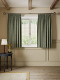 John Lewis rustic twill blackout pencil pleat curtains 167x137cm - British product